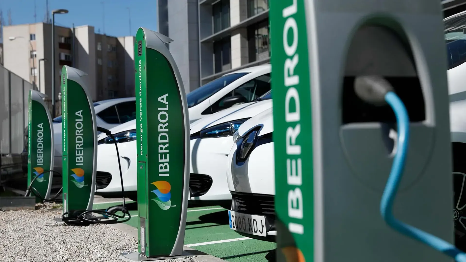 Flota de vehículos eléctricos corporativos