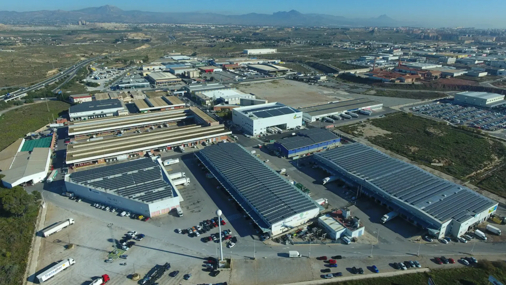 Instalación industrial con infraestructura energética