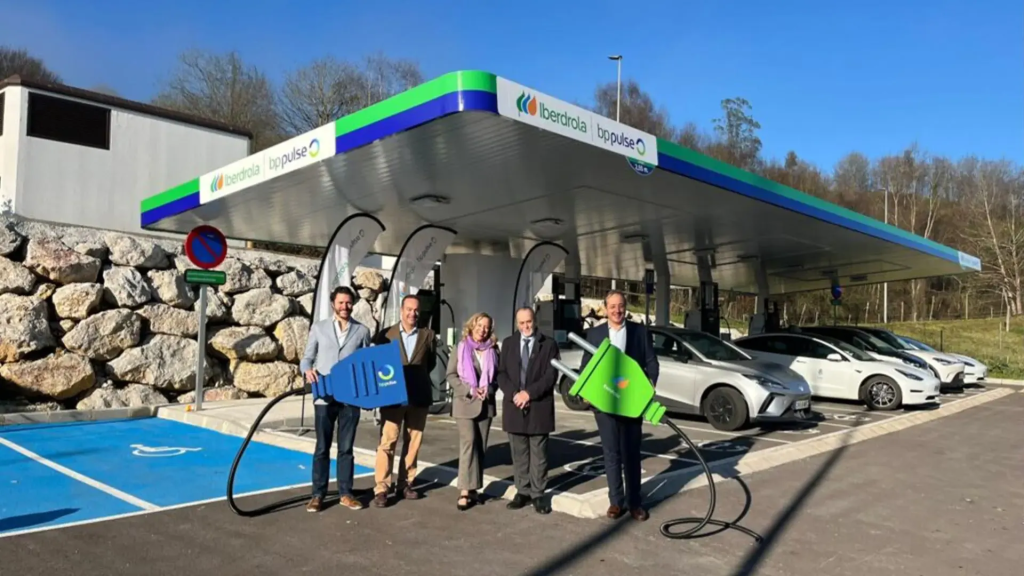 Evento en estación de recarga eléctrica