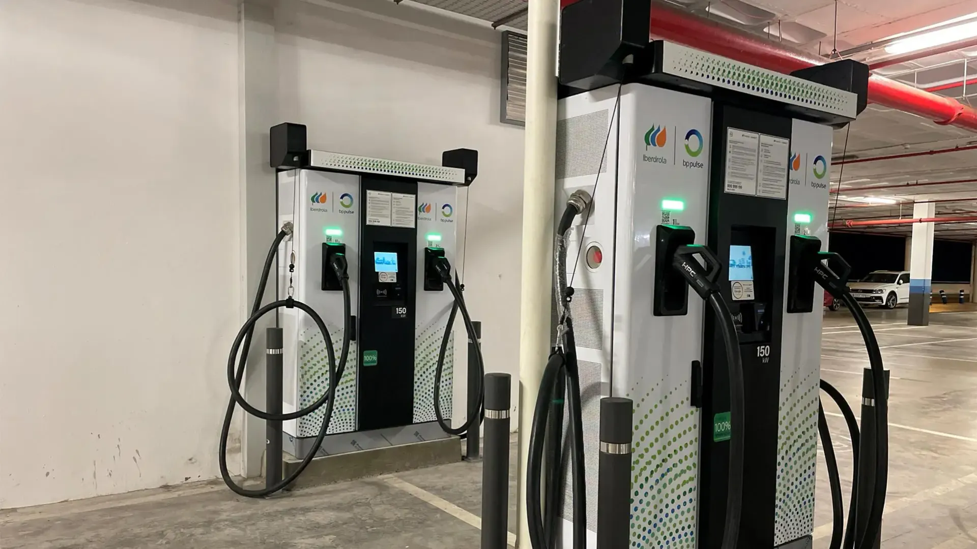 Puntos de recarga para coches eléctricos