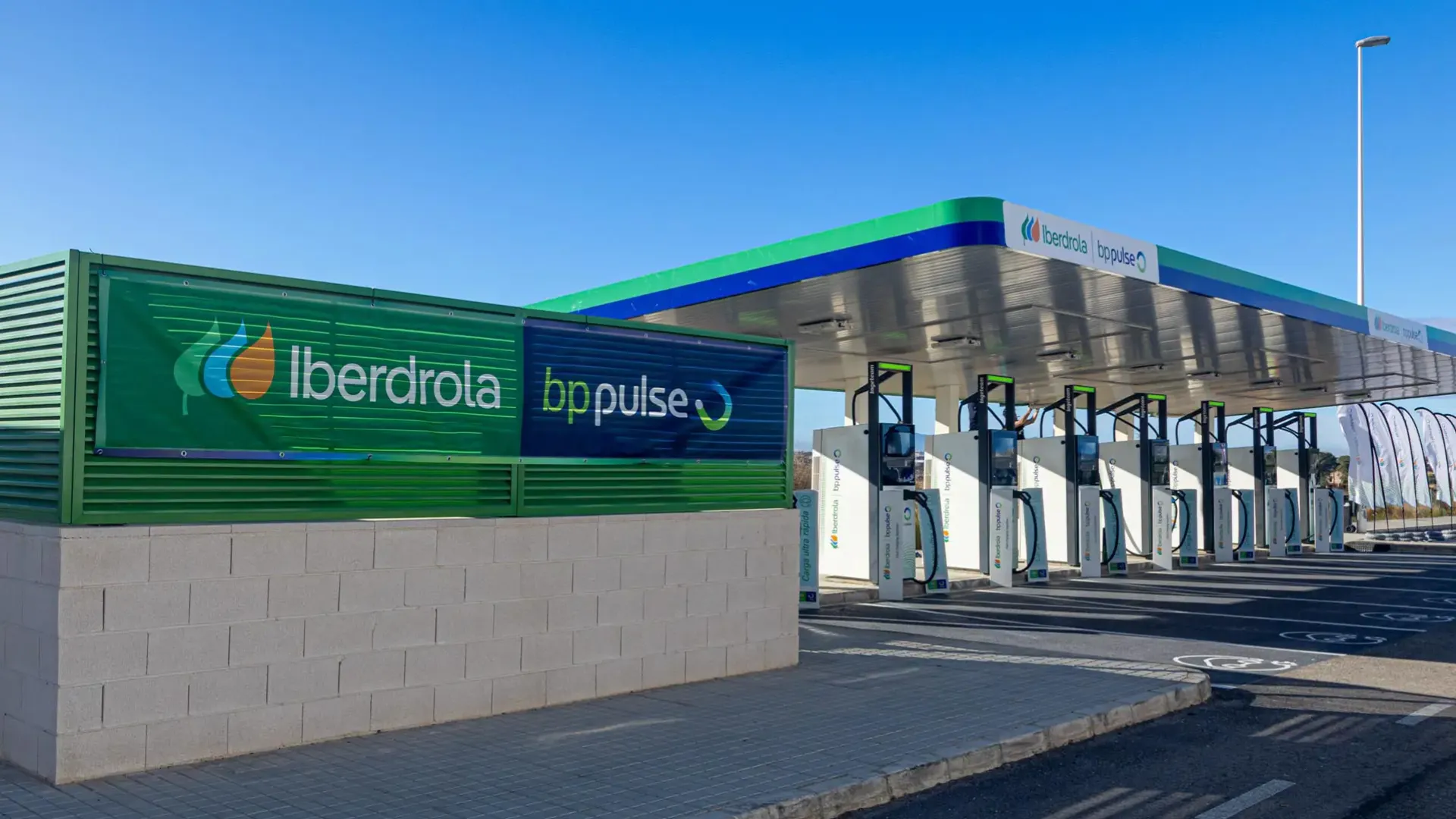 Estación de recarga Iberdrola BP Pulse