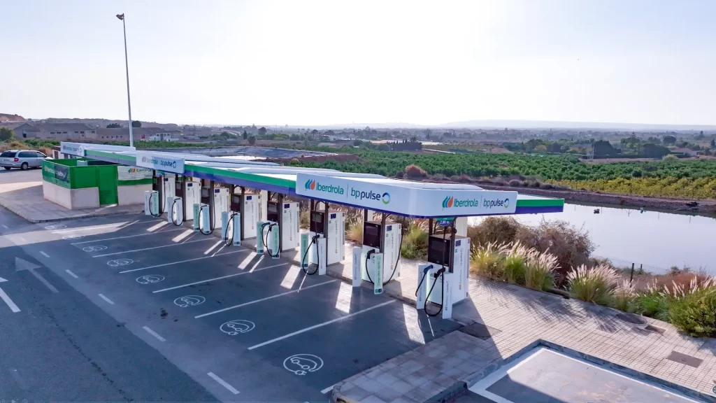Cargadores Iberdrola bp