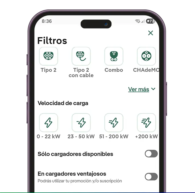 App Iberdrola Filtros